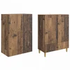 Spintelė 2 pcs 66 x 34,5 x 95 cm Apdirbta mediena