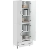 Spintelė 2 pcs 66 x 34,5 x 95 cm Apdirbta mediena