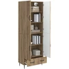 Spintelė 2 pcs 66 x 34,5 x 95 cm Apdirbta mediena