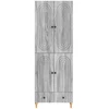Spintelė 2 pcs 66 x 34,5 x 95 cm Apdirbta mediena