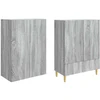 Spintelė 2 pcs 66 x 34,5 x 95 cm Apdirbta mediena