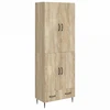 Spintelė 2 pcs 66 x 34,5 x 95 cm Apdirbta mediena