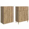 Spintelė 2 pcs Apdirbta mediena