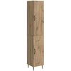 Spintelė 2 pcs Artisano ąžuolo 33 x 34,5 x 89,5 cm