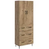 Spintelė 2 pcs Artisano ąžuolo 66 x 34,5 x 90 cm