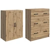 Spintelė 2 pcs Artisano ąžuolo 66 x 34,5 x 87 cm