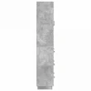 Spintelė 2 pcs Betono pilka 66 x 34,5 x 87 cm Apdirbta mediena