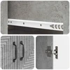 Spintelė 2 pcs Betono pilka 66 x 34,5 x 89,5 cm