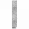 Spintelė 2 pcs Betono pilka 66 x 34,5 x 95 cm Apdirbta mediena
