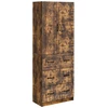 Spintelė 2 pcs Dūminio ąžuolo 66 x 34,5 x 87 cm