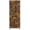Spintelė 2 pcs Dūminio ąžuolo 66 x 34,5 x 90 cm