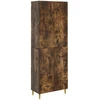 Spintelė 2 pcs Dūminio ąžuolo 66 x 34,5 x 95 cm