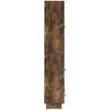 Spintelė 2 pcs Dūminio ąžuolo 66 x 34,5 x 95 cm