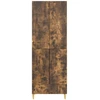 Spintelė 2 pcs Dūminio ąžuolo 66 x 34,5 x 95 cm