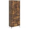 Spintelė 2 pcs Dūminio ąžuolo 66 x 34,5 x 90 cm