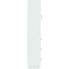 Spintelė 2 pcs Itin blizgi balta 33 x 34,5 x 87 cm