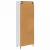 Spintelė 2 pcs Itin blizgi balta 66 x 34,5 x 89,5 cm
