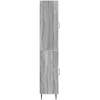 Spintelė 2 pcs Pilka Sonoma 33 x 34,5 x 89,5 cm
