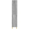 Spintelė 2 pcs Pilka Sonoma 33 x 34,5 x 90 cm Apdirbta mediena