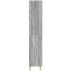 Spintelė 2 pcs Pilka Sonoma 33 x 34,5 x 90 cm Apdirbta mediena