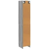 Spintelė 2 pcs Pilka Sonoma 33 x 34,5 x 87 cm Apdirbta mediena