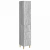 Spintelė 2 pcs Pilka Sonoma 33 x 34,5 x 90 cm Apdirbta mediena