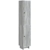 Spintelė 2 pcs Pilka Sonoma 34,5 x 33 x 90 cm Apdirbta mediena