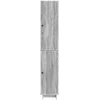 Spintelė 2 pcs Pilka Sonoma 34,5 x 33 x 90 cm Apdirbta mediena