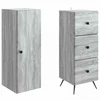 Spintelė 2 pcs Pilka Sonoma 34,5 x 34,5 x 90 cm