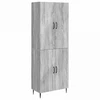 Spintelė 2 pcs Pilka Sonoma 66 x 34,5 x 89,5 cm