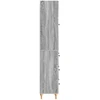 Spintelė 2 pcs Pilka Sonoma 66 x 34,5 x 90 cm Apdirbta mediena
