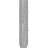 Spintelė 2 pcs Pilka Sonoma 66 x 34,5 x 95 cm Apdirbta mediena