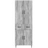 Spintelė 2 pcs Pilka Sonoma 66 x 34,5 x 89,5 cm
