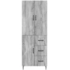 Spintelė 2 pcs Pilka Sonoma 66 x 34,5 x 89,5 cm