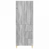 Spintelė 2 pcs Pilka Sonoma 66 x 34,5 x 90 cm Apdirbta mediena