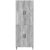 Spintelė 2 pcs Pilka Sonoma 66 x 34,5 x 89,5 cm