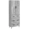 Spintelė 2 pcs Pilka Sonoma 66 x 34,5 x 90 cm Apdirbta mediena
