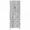Spintelė 2 pcs Pilka Sonoma 66 x 34,5 x 90 cm Apdirbta mediena