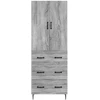Spintelė 2 pcs Pilka Sonoma 66 x 34,5 x 90 cm Apdirbta mediena