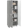 Spintelė 2 pcs Pilka Sonoma 66 x 34,5 x 90 cm Apdirbta mediena