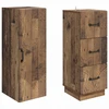 Spintelė 2 pcs Sendintos medienos 33 x 34,5 x 87 cm