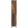 Spintelė 2 pcs Sendintos medienos 33 x 34,5 x 89,5 cm