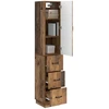 Spintelė 2 pcs Sendintos medienos 33 x 34,5 x 87 cm