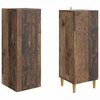 Spintelė 2 pcs Sendintos medienos 33 x 34,5 x 90 cm