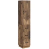 Spintelė 2 pcs Sendintos medienos 33 x 34,5 x 87 cm