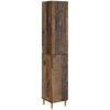 Spintelė 2 pcs Sendintos medienos 33 x 34,5 x 90 cm
