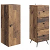 Spintelė 2 pcs Sendintos medienos 34,5 x 34,5 x 90 cm
