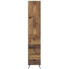 Spintelė 2 pcs Sendintos medienos 34,5 x 34,5 x 90 cm