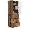 Spintelė 2 pcs Sendintos medienos 66 x 34,5 x 90 cm