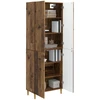 Spintelė 2 pcs Sendintos medienos 66 x 34,5 x 90 cm